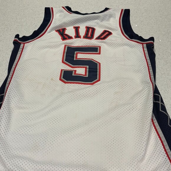 NBA Nets Jason Kidd #5 Jersey - Picture 2 of 7